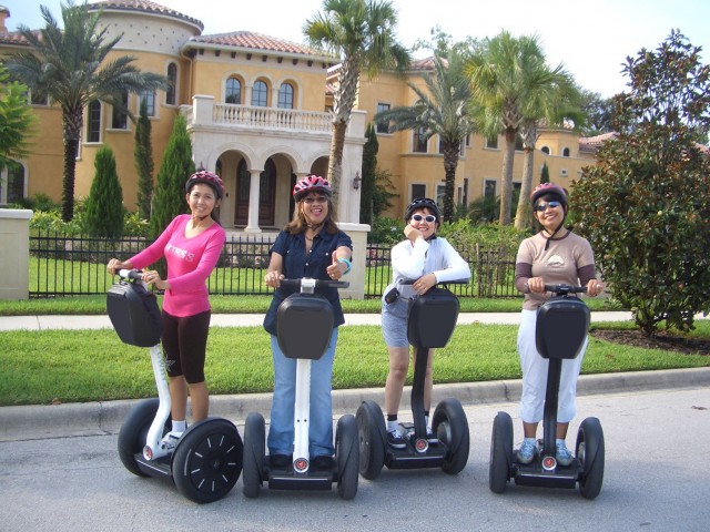 Glide on a Segway
